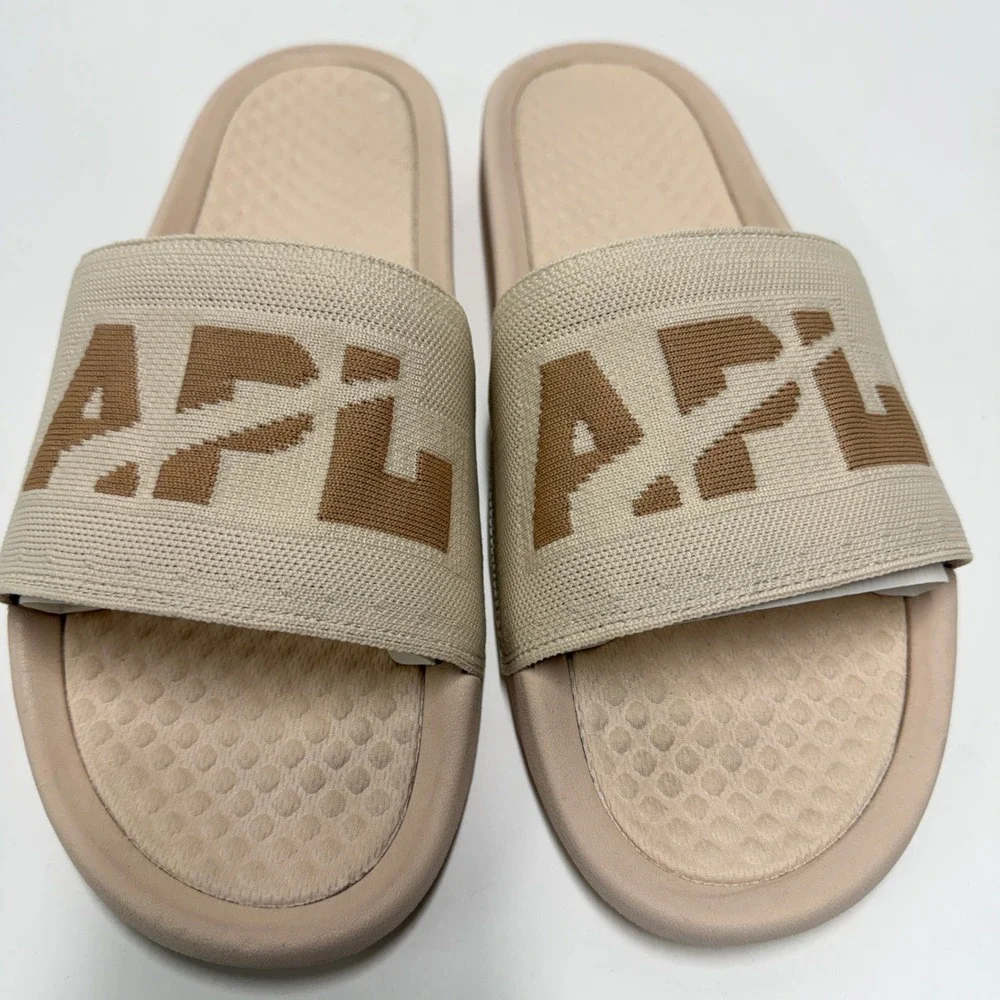 APL Athletic Propulsion Labs Men 11 TechLoom Slide‎ Warm Silk Caramel NEW